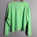 Free People Luna Pullover Sweater Women's Small Kiwi Candy Knit Oversized NWT Photo 12