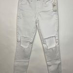 BLANK NYC NWT White Distressed Jeans Sz 27 Photo 0