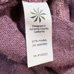 Athleta  Dusty Plum Tulip Front Thumb Hole Sleeve Sweatshirt Dress  Sz XS 💛 Photo 9