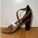 ANA A New Approach Shoes Womens Size 8 Brown Block Heel Sandals Strappy Dress Photo 3