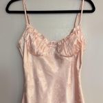 Lottie Moss Pretty Pink Floral and Butterfly Print Satin Slip Dress Photo 4