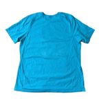 Handmade Witchy Peace Sign Wildflowers Boho Blue T Photo 3