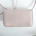 Vintage Judith Leiber Lizard Embossed Light Pink Small Crossbody Bag Photo 4
