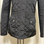 BCBGeneration Quilted Anorak jacket Black Pockets Zip and Snaps Closure size XS Photo 3