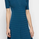 Opening Ceremony  Teal Asymmetrical Mid-Length Dress in Medium Photo 0