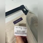 Gloria Vanderbilt  Cotton Spandex Amanda Khaki Light Tan Logo Pockets Pants Sz 18 Photo 10