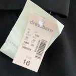 Dress Barn NWT  Black 2pc Suit Jacket Pants 16 Photo 7