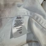 Talbots Petite Women's Classic White Denim Jean Jacket sz Small Photo 4