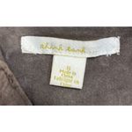 Vtg Think Tank Womens Silk Suede Wrap Skirt Belted Brown Earthy Retro Artsy Sz 8 Photo 7