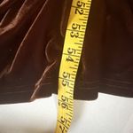 Rusttydustty Maxi Velvet Lace Long Sleeve Chocolate Brown V Neck Boho Dress 4XL Size 4X Photo 7