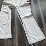 7 For All Mankind Jen7 by  Belted Wide Leg Trouser Pants Size 18 Off White NWT Photo 6