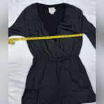 Urban Outfitters Alice & UO Demy Long-Sleeve Satin Romper - Black - XS Photo 12