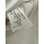 J.Crew Peggy High-Rise White Cotton Blend Denim Tapered Jeans Women's Size 32 Photo 8