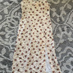 ZARA  Light yellow flower Dress🫧 Photo 0