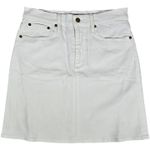 J.Crew White Denim Skirt A Line Mini Jean Skirt Style BI723 Size 28 Photo 0