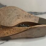 Donald J Pliner | Gold Metallic Leather Thong Cork Wedge Deena Sandal Sz 8 Photo 6