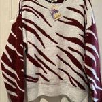 ee:some NWT Sweater with red and white stripes Size M Photo 0