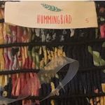 Anthropologie Floral Smocked Bow Back Strapless Fit & Flare Dress Maxi Small Navy Pink Photo 7