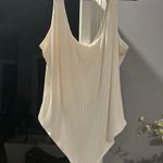 White Bodysuit Size XXL Photo 0
