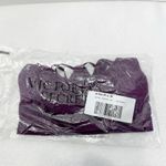 Victoria's Secret NWT Sport Crisscross Cage Front Sports Bra Purple Medium Photo 4