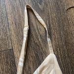 Claire MIdi Marina Stripe Beige Dress Size XXS Photo 3