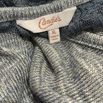 Candie's 3/$15  blue sweater with lace shoulders Photo 4