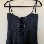 House Of CB  S A-C  'Anabella' Black Lace Up Maxi Dress‎ NWOT Photo 10