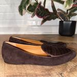 Tory Burch Women's Benton Apron Toe Loafers Flats Brown Shoes Size 8 Photo 11