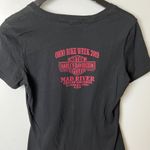 Harley Davidson Harley-Davidson Womens Freedom Machines Motorcycle Graphic T-Shirt Medium Black Photo 5