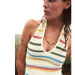 ZARA Crochet Halter Top Photo 1