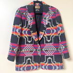 Pendleton Vntg Knockabouts Southwest Wool Blazer Southwestern Blanket USA sz M Photo 0