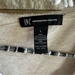 INC International Concepts beige cardigan open snap closure large Photo 8