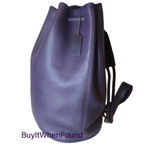 Coach Purple Leather Sling Bag Vintage Backpack Mint Condition RARE 9929 COA Photo 2