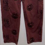Miaou Graphic Brown Fargo Straight Leg Trousers Size Medium Photo 4