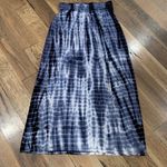 Ann Taylor Blue Tie Dye Maxi Skirt Size XS Photo 4