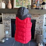 Stio Vibrant Red and Deep Navy Hooded Vest Size undefined Photo 7