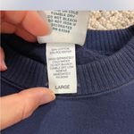 Navy USA American Queen Sweatshirt large Blue Photo 4