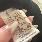 Becca  black strapless wide-leg jumpsuit size M Photo 4