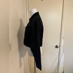 Vtg 90s LA GEAR Cropped Black Denim Jean Jacket Sz M Size M Photo 3