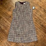 Gal meets Glam Romona tweed sleeveless shift mini dress Pink Size 4 Photo 2