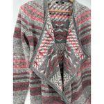 Lucky Brand  Open Front Cardigan Sweater Women's Large Warm Cozy Photo 1