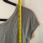Lululemon Gray Be Me Tee Short Sleeve Sweater Flowy Top Women's size Small Photo 8