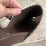 Kork-Ease ‎ Womens Wedge Sandals Size 10M Brown Tan Beige Suede Chunky Strap Photo 7