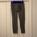 J&Me Leggings Gray w/ Blue Waistband Women One Size Size undefined Photo 1