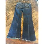 Silver Jeans Suki Surplus Women 31x32 Western Cowgirl Aztec Y2K Grunge Preppy Blue Size 31 Photo 3