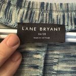 Lane Bryant  Plus Size 26 Aqua Spacedye Button-Front Cardigan Sweater Photo 4