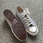 Converse BNWT  CHUCK TAYLOR ALL STAR LOW- GREY/BLUE Sz Mens 7 Womens 9 Photo 2