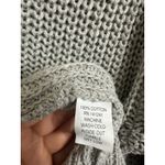 California Tailor women's‎ grey knit crew neck oversized long sleeve sweater M Gray Size M Photo 3