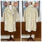 Funky Vintage 1960s/70s Alatia Almanac Faux Fur Coat! Size L Photo 1