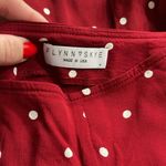 Flynn Skye Flynn Skype Red and White Polka Dot Wide Leg Pants Photo 2